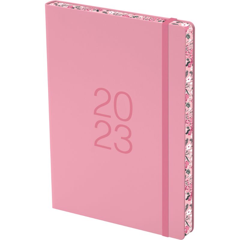 Collins Diary A51 Day Per Page Colour Edge Pink Odd Year
