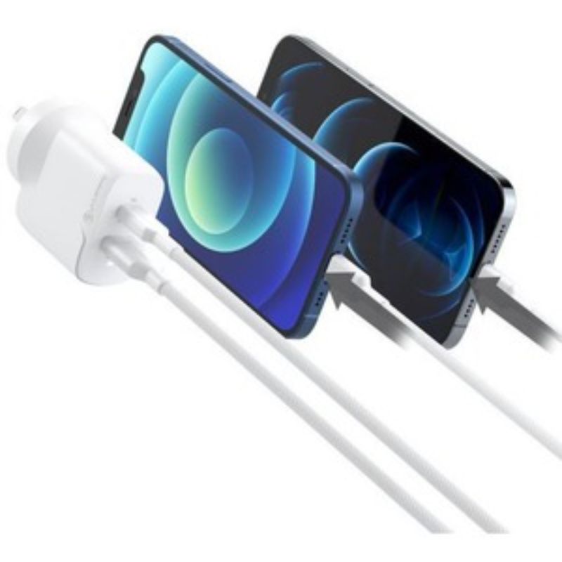 ALOGIC 2x32 Rapid Power 32W GaN Charger # USB-C (20W) + USB-A (12W)