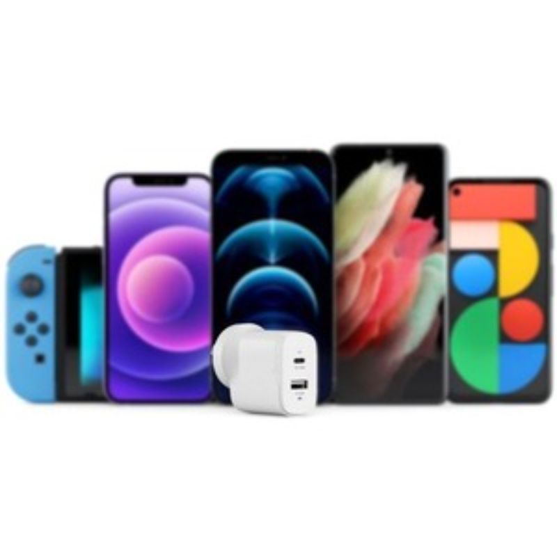 ALOGIC 2x32 Rapid Power 32W GaN Charger # USB-C (20W) + USB-A (12W)