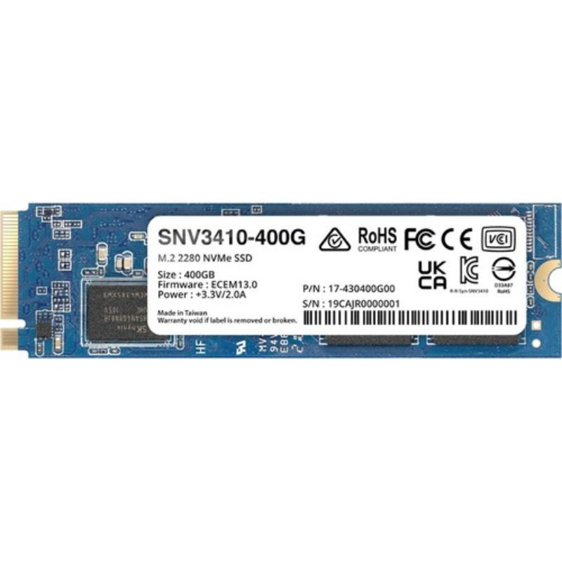 Synology SNV3000 SNV3410-400G 400 GB Solid State Drive - M.2 2280 Internal - PCI