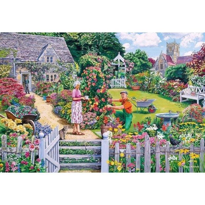 Jigsaw - Gibsons: The Gardener's Round (4 x 500pcs)