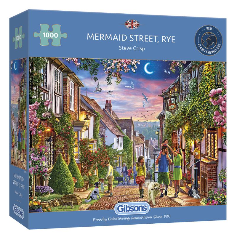 Jigsaw - Gibsons: Mermaid Street, Rye (1000pcs)