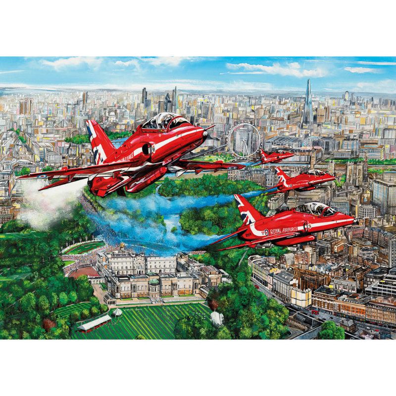 Jigsaw - Gibsons: Reds Over London (1000pcs)
