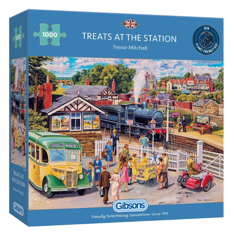 Jigsaw - Gibsons: Treats At The Station (1000pcs)