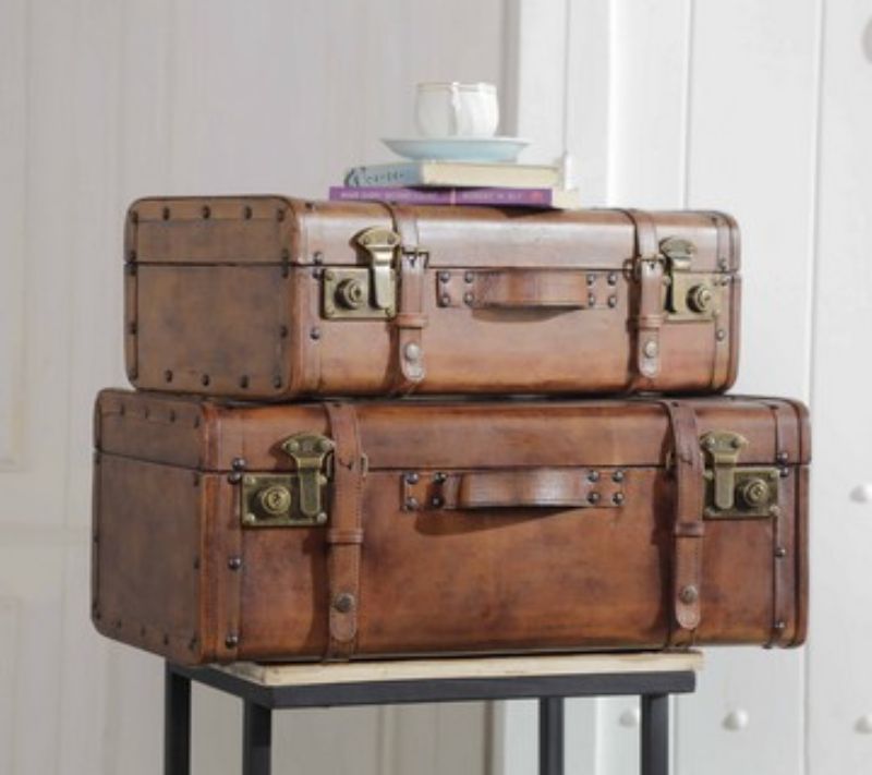 LEATHER BOX (55cm)