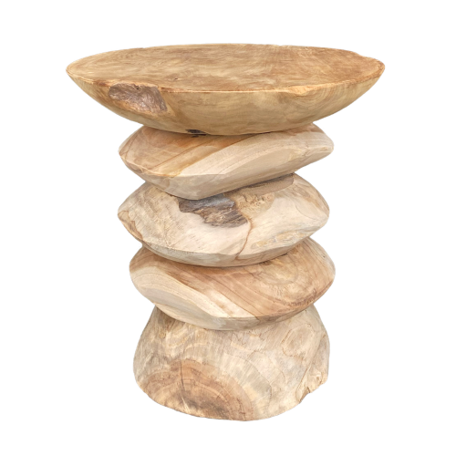 Side Table - Indie Natural (30 x 40cm)