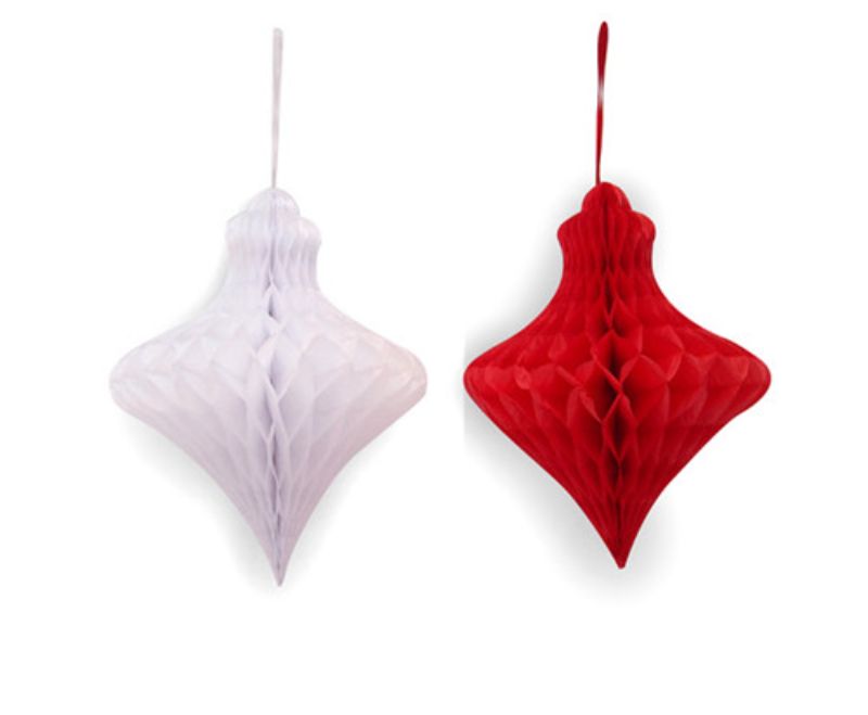 HONEYCOMB HANGING DECORATION - 42CM (12 Units)