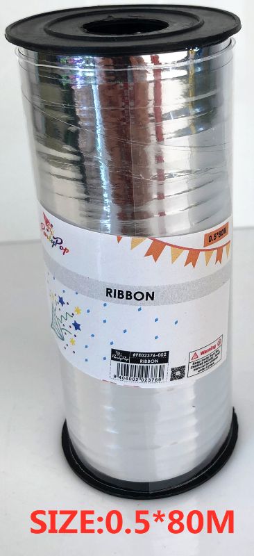 RIBBON - 0.5 x 80M (Silver)