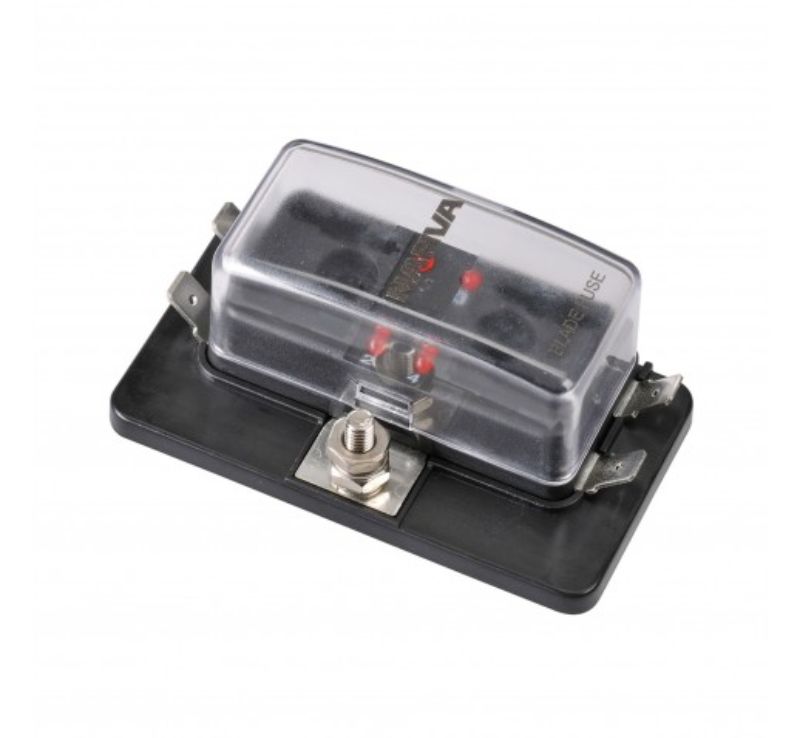 Fuse Box 4 Way Std Ats Led Pk10