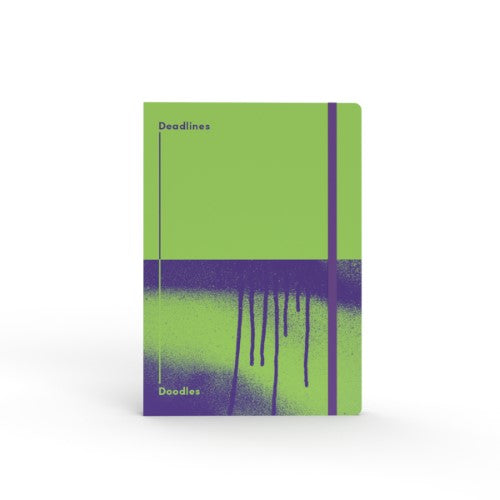 Jumble & Co Notebook A5 Ruled/Dot Grid Deadline & Doodles