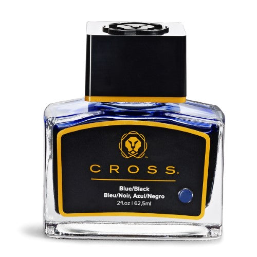 Cross Fountain Pen Ink Bottle 62.5 ml Blue/Black