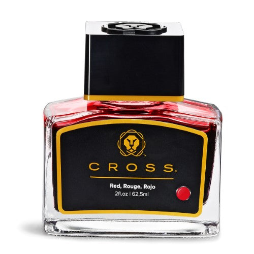 Cross Fountain Pen Ink Bottle 62.5 ml Red