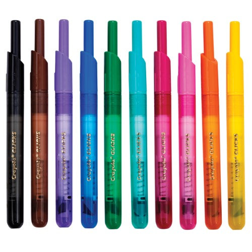 Crayola Clicks Retractable Markers 10Pk