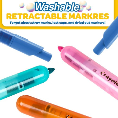 Crayola Clicks Retractable Markers 10Pk