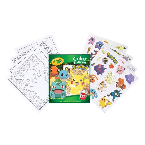 Crayola Color & Sticker Pokemon
