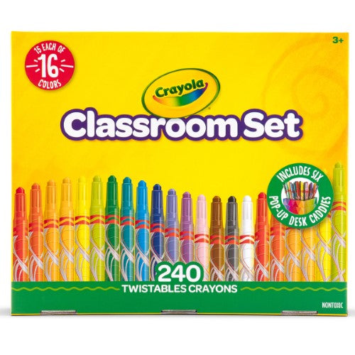 Crayola Twistables Crayons Classroom Set 240 Pieces