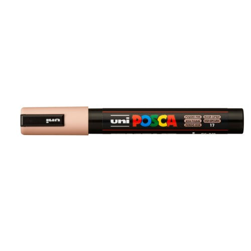 Uni Posca Marker 1.8-2.5mm Med Bullet Powder Pink PC-5M