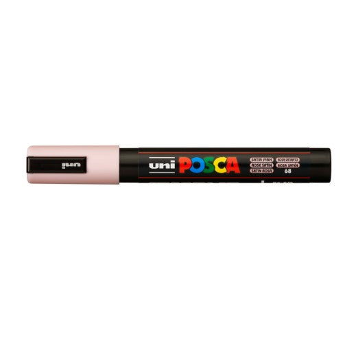 Uni Posca Marker 1.8-2.5mm Med Bullet Satin Pink PC-5M