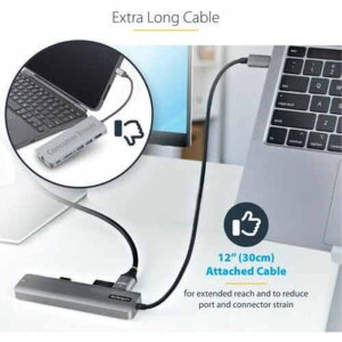 USB C Multiport Adapter - 4K 60Hz HDMI/GbE