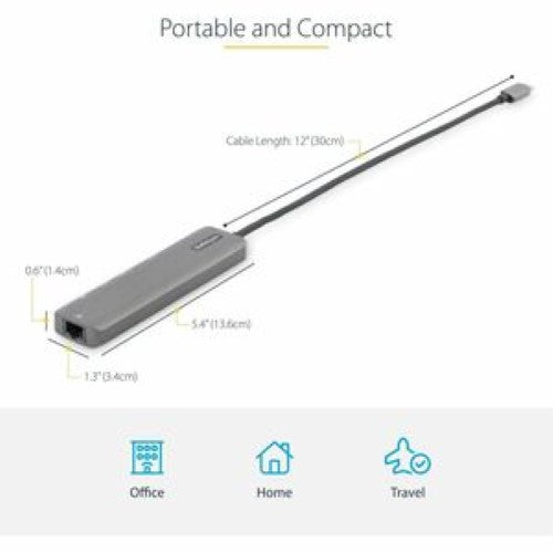 USB C Multiport Adapter - 4K 60Hz HDMI/GbE