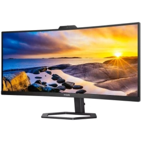 Gaming LCD Monito - Philips 34E1C5600HE 34" Class Webcam UW-QHD Curved Screen
