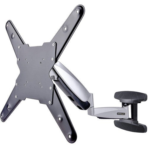 TV Wall Mount - VESA Full Motion for 23-55in TVs (Black/Silver)