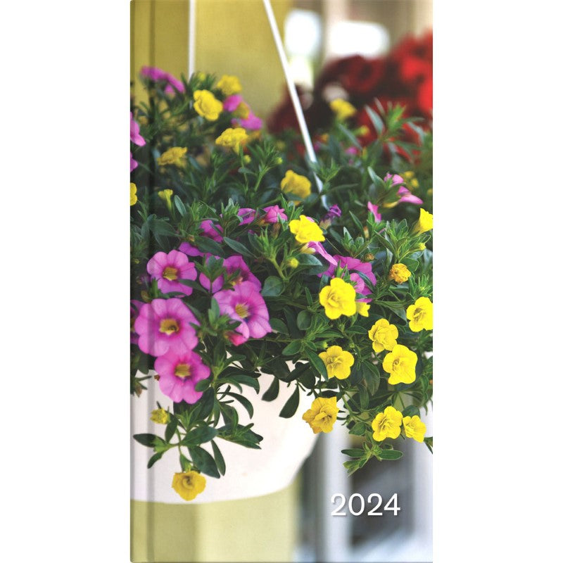 Collins Diary CW7 Notes Floral Even Year