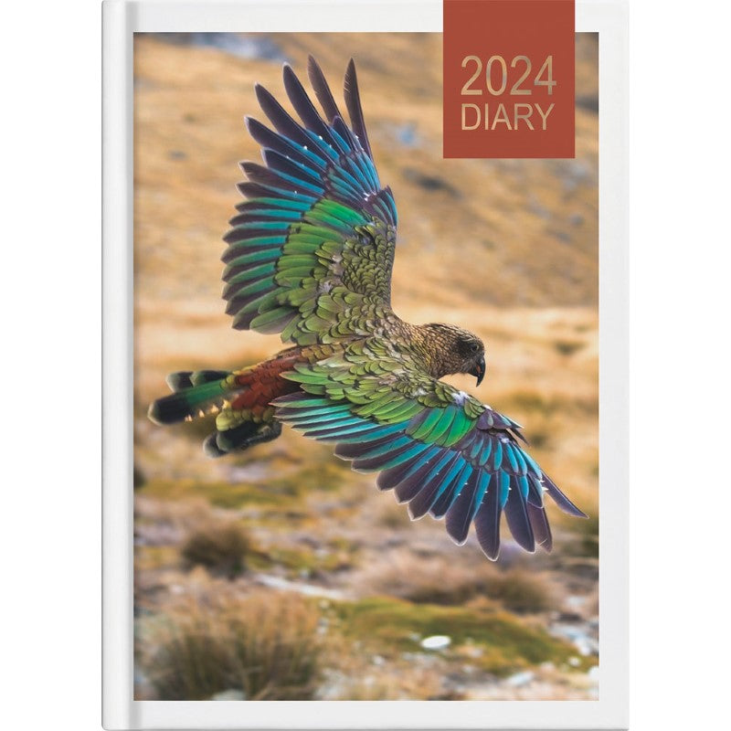 Collins A51 NZ Birds Day to Page Diary Even Year