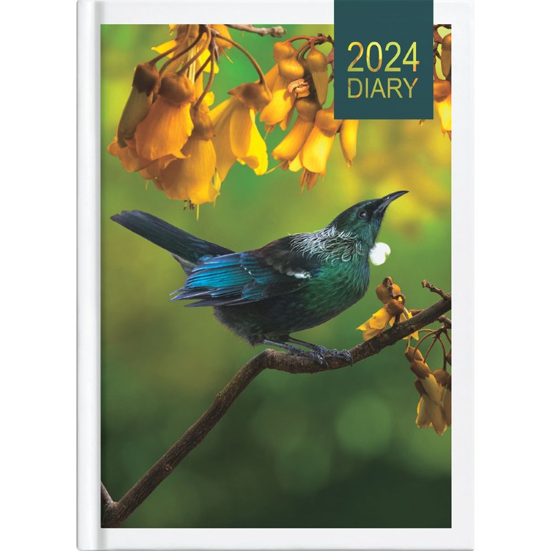 Collins A51 NZ Birds Day to Page Diary Even Year