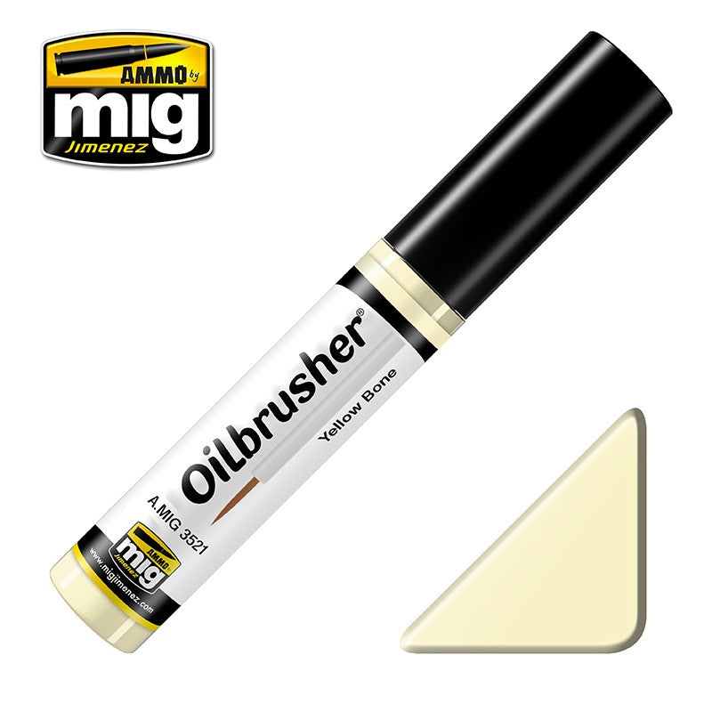 Ammo by MIG - Oilbrushers - Yellow Bone