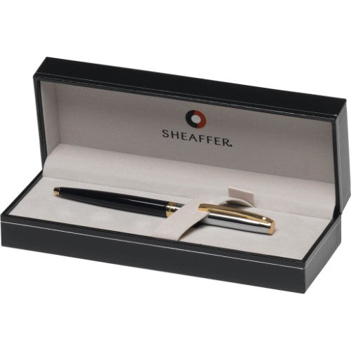 SHEAFFER SAGARIS 9475 BALLPOINT PEN WITH GOLD TONE TRIM