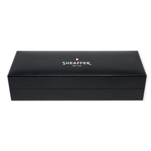 SHEAFFER 100 COFFEE WITH SHINY PVD TRIM FINE NIB FOUNTAIN PEN