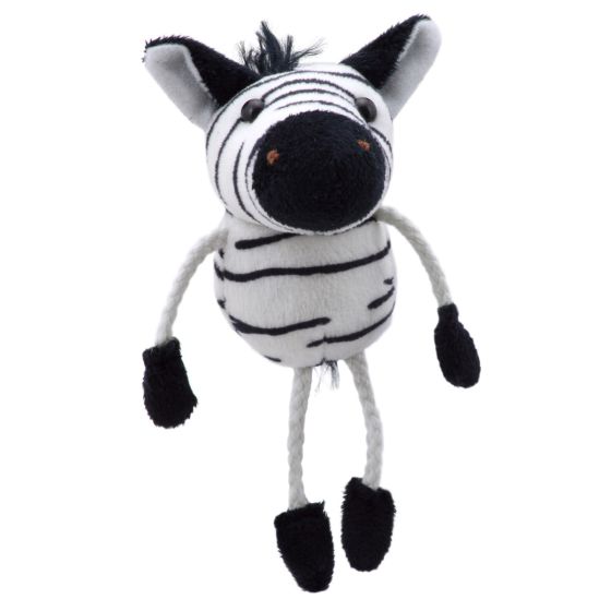 Finger Puppet - Zebra - Puppet Co.