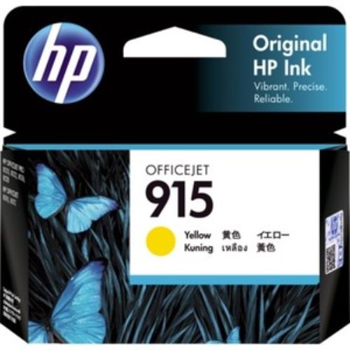 HP 915 Original Ink Cartridge - Yellow - Inkjet - 315 Pages
