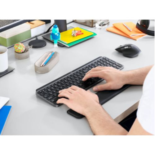 Logitech MX Keys Wireless Keyboard - Wireless Connectivity - Bluetooth/RF - 10 m