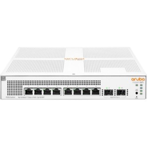 Aruba Instant On 1930 8G Class4 PoE 2SFP 124W Switch - 8 Ports - Manageable