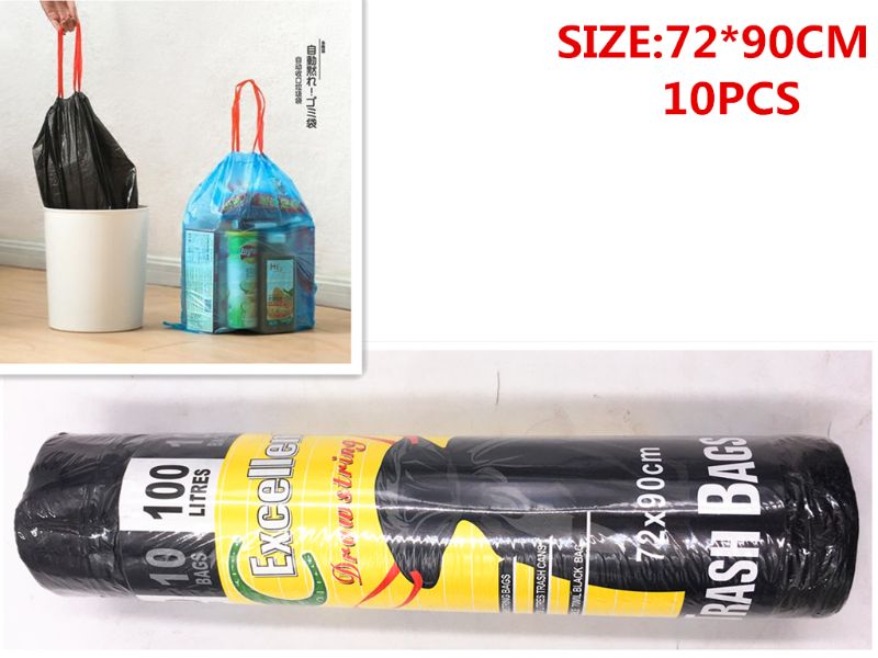 Garbage Bags - Drawstring 90cm (6 Packs)