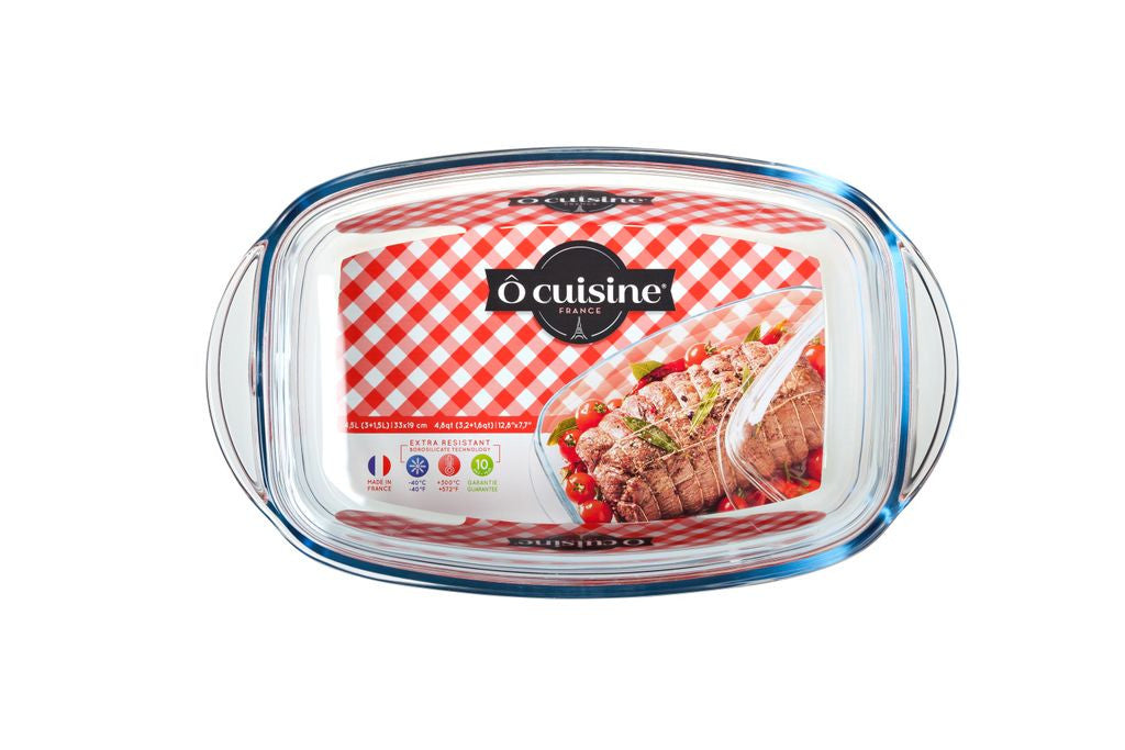 Casserole Dish - Rectangular 37cm (6.5L)