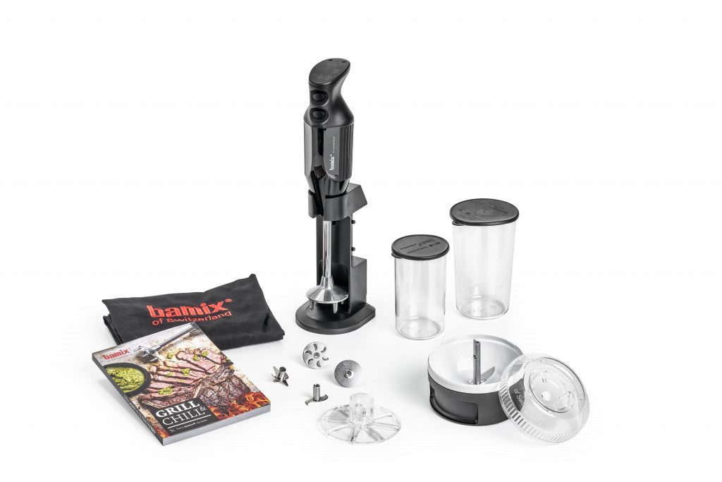 BBQ Immersion Blender - Specialty Grill & Chill BBQ 200W (Black)