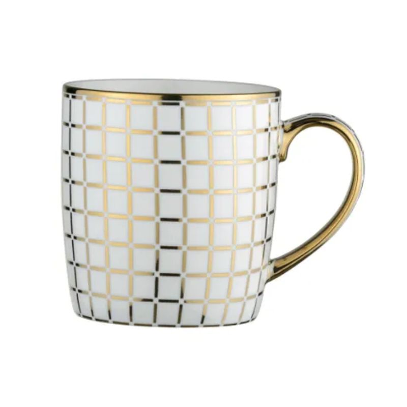 Bia Lattice Mug Gold (Set of 4)