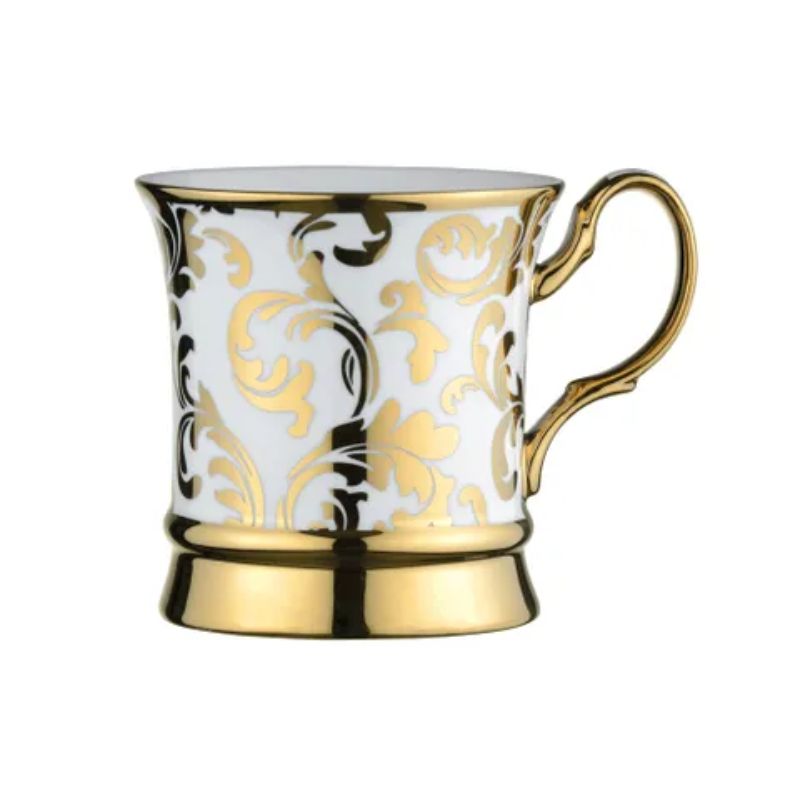 Bia Acanthus Mug Gold (Set of 4)