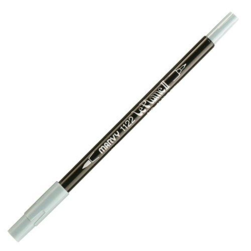 MARVY LE PLUME II DUALTIP MARKER - BLUE GREY 41