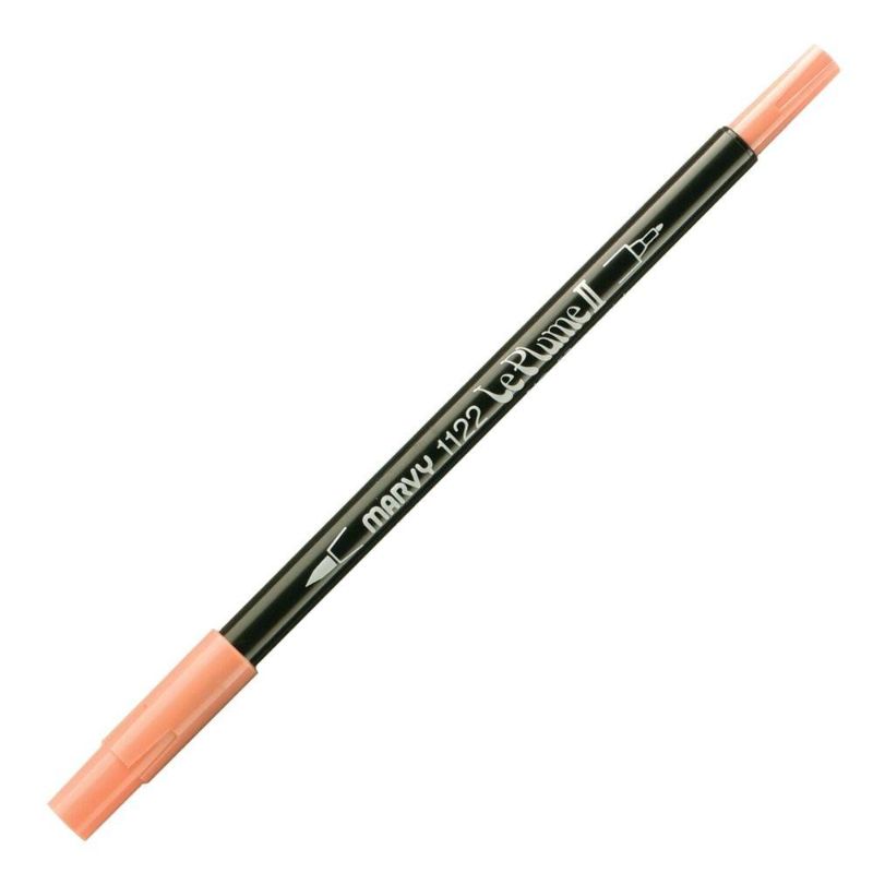 MARVY LE PLUME II DUALTIP MARKER - ROSE PINK 57