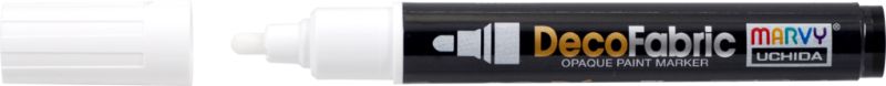MARVY DECO FABRIC PAINT MARKER #223 - WHITE 0