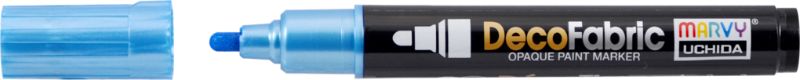MARVY DECO FABRIC PAINT MARKER #223 - PEARL BLUE