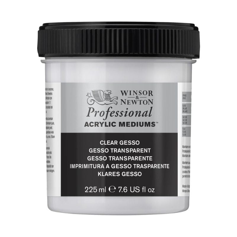 WINSOR & NEWTON PROFESSIONAL ACRYLIC GESSO CLEAR -