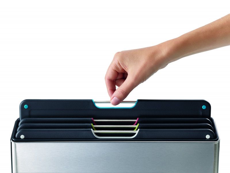 Joseph Joseph - Folio Steel 4-piece chopping board set – Stainless Steel