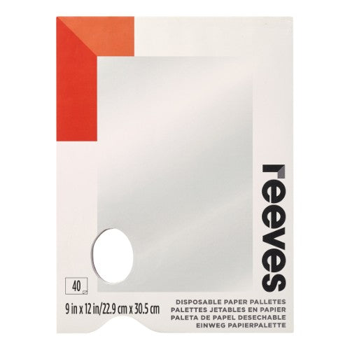 Reeves Painting Palettes - Tear Off Palettes 9 x 12 Inch