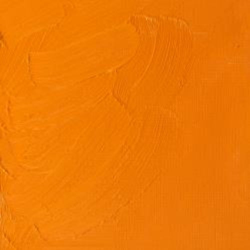 Vibrant 37ml tube of Winsor & Newton Cadmium Yellow Deep oil paint, known for intense pigmentation and buttery consistency.