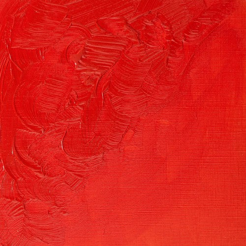 Winsor & Newton Winton 200ml tube of vibrant Cadmium Red Hue oil paint, perfect for artists seeking quality and affordability.